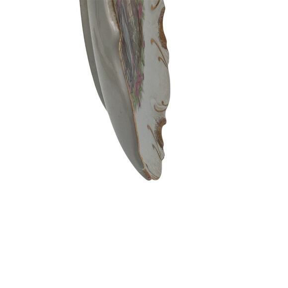 Vintage  Teacup & Saucer Set Red White Gold Trim - Picture 5 of 9